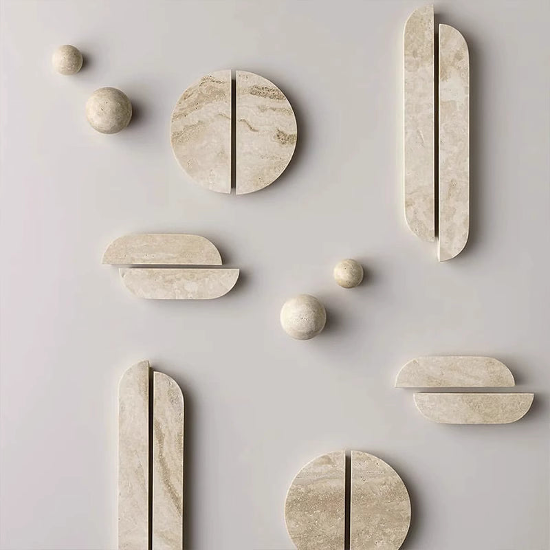 Cosmo Collection Natural Marble Handle - Rounded Edge L 320x40mm