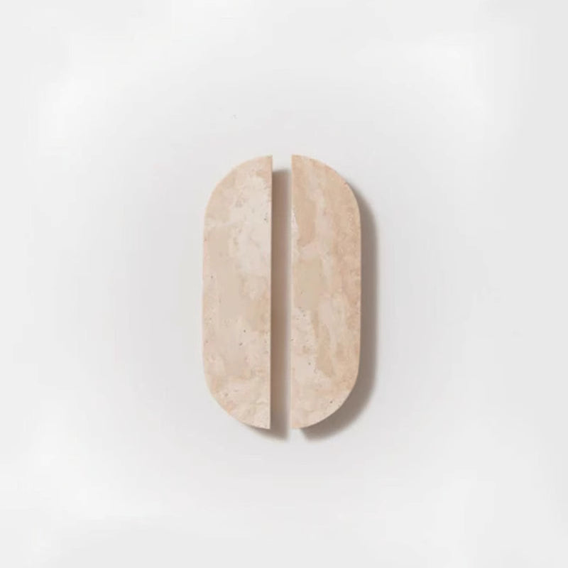 Cosmo Collection Natural Marble Handle - Rounded Edge S 160x40mm