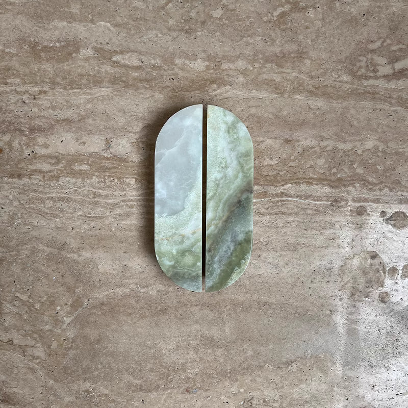 Cosmo Collection Natural Marble Handle - Rounded Edge S 160x40mm