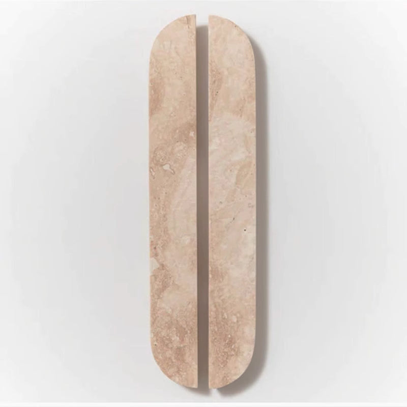 Cosmo Collection Natural Marble Handle - Rounded Edge S 160x40mm