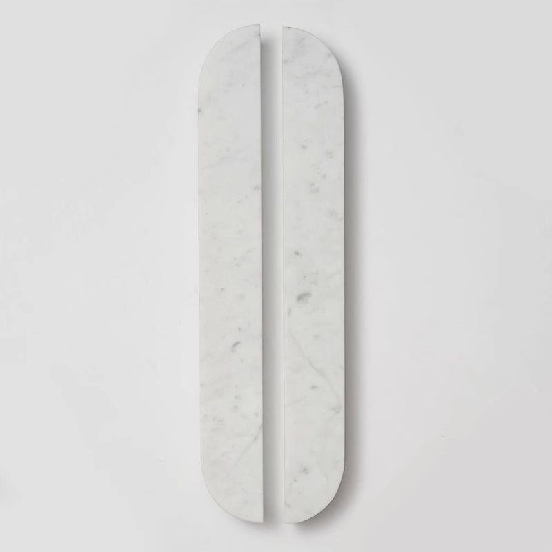 Cosmo Collection Natural Marble Handle - Rounded Edge L 320x40mm