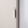 Lunar Collection Grip Single Pull Handle - Brushed Chrome