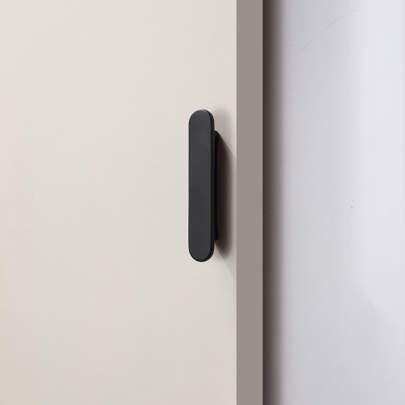 Lunar Collection Grip Single Pull Handle - Matt Black