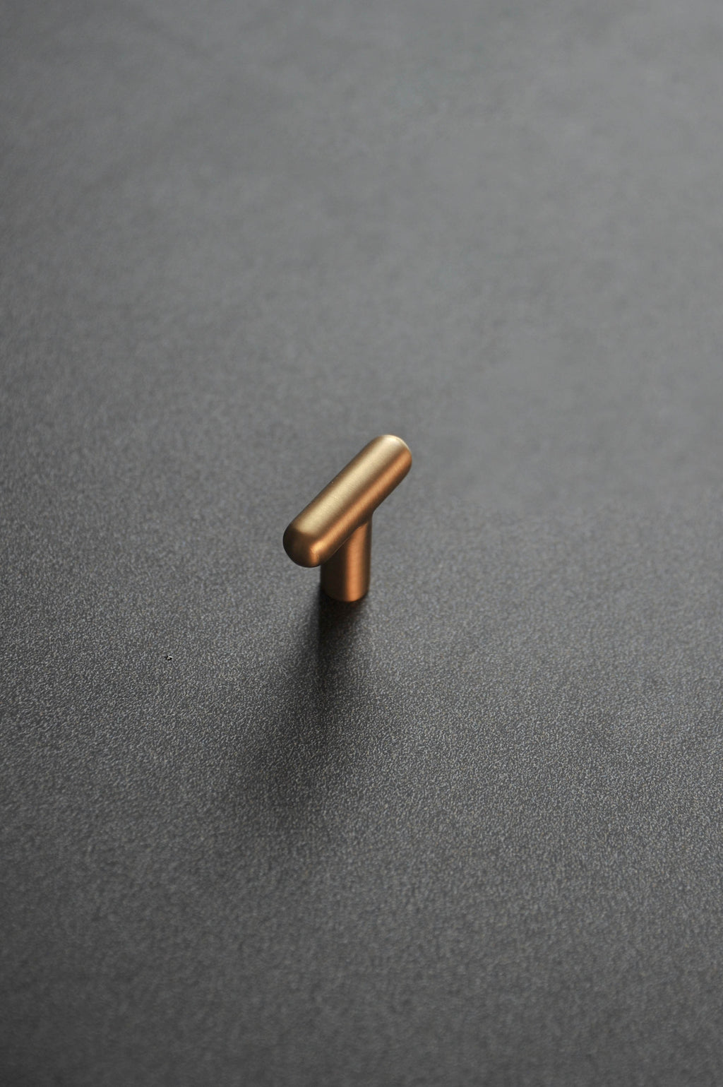 Calculus Rounded - Brass Furniture Knob Handle (Set of 2)