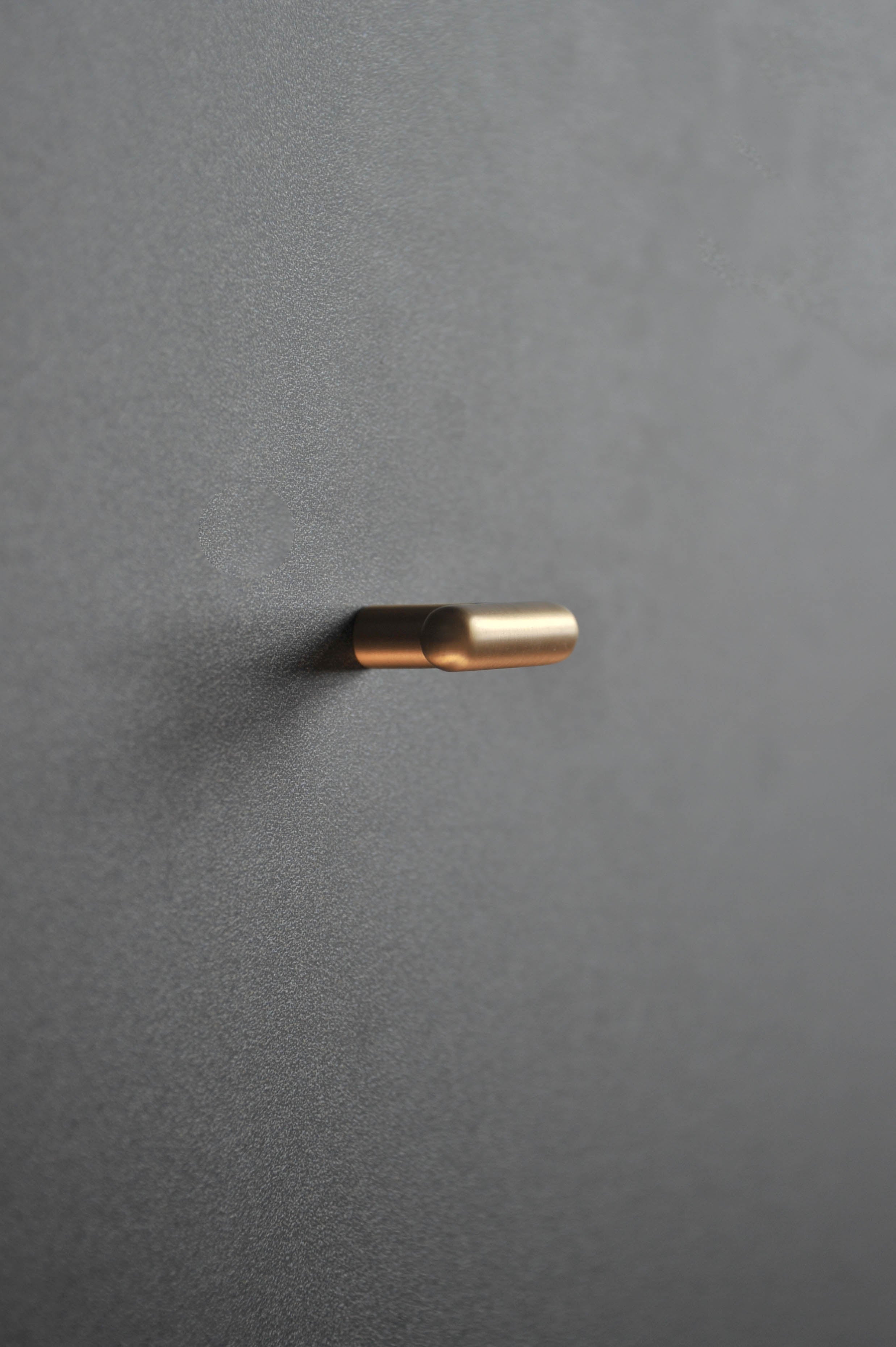 Calculus Rounded - Brass Furniture Knob Handle (Set of 2)