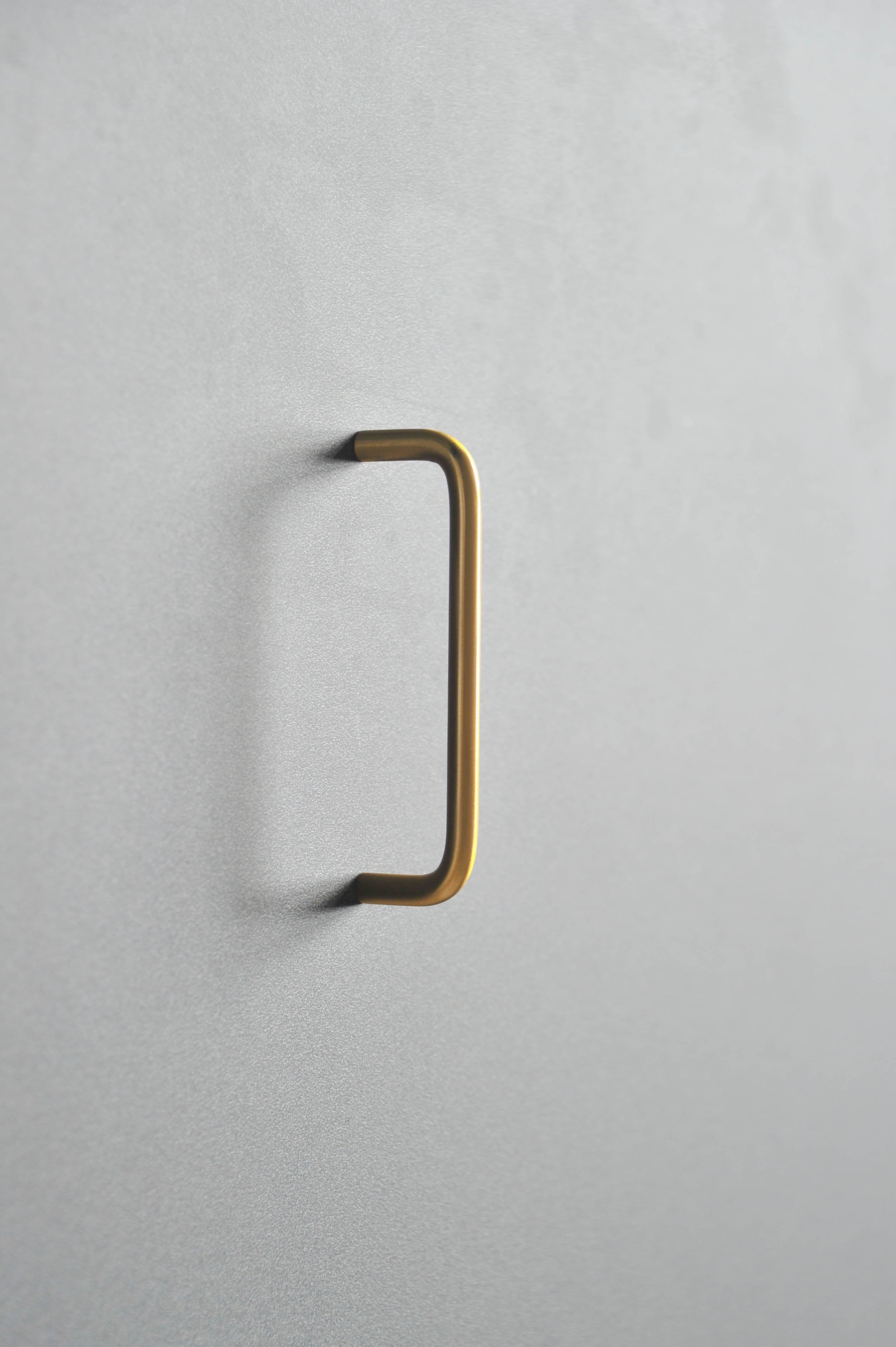 Core Slim - Brass Furniture Pull Handle (Set of 2)