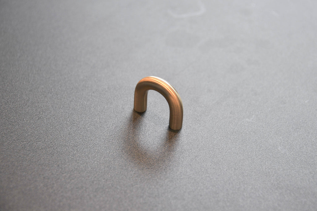 Core Bend - Brass Furniture Pull Handle (Set of 2)