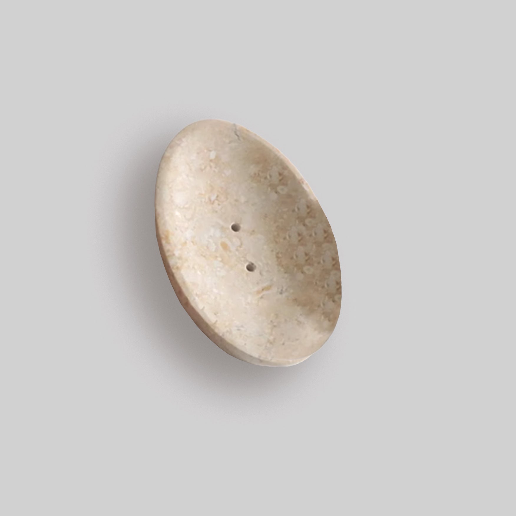 Bloom Oval Marble Soap Dish