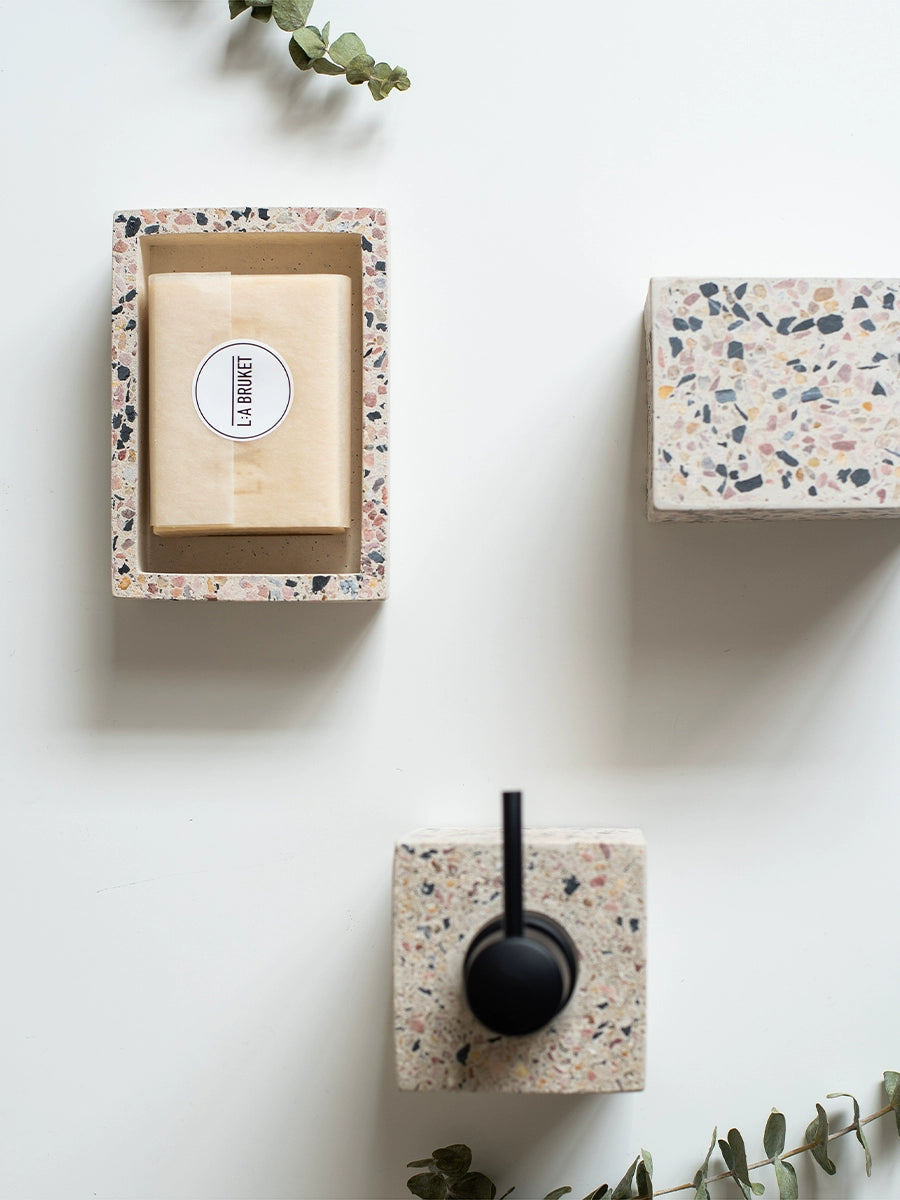 Stratum Minimalist Terrazzo Vanity Collection