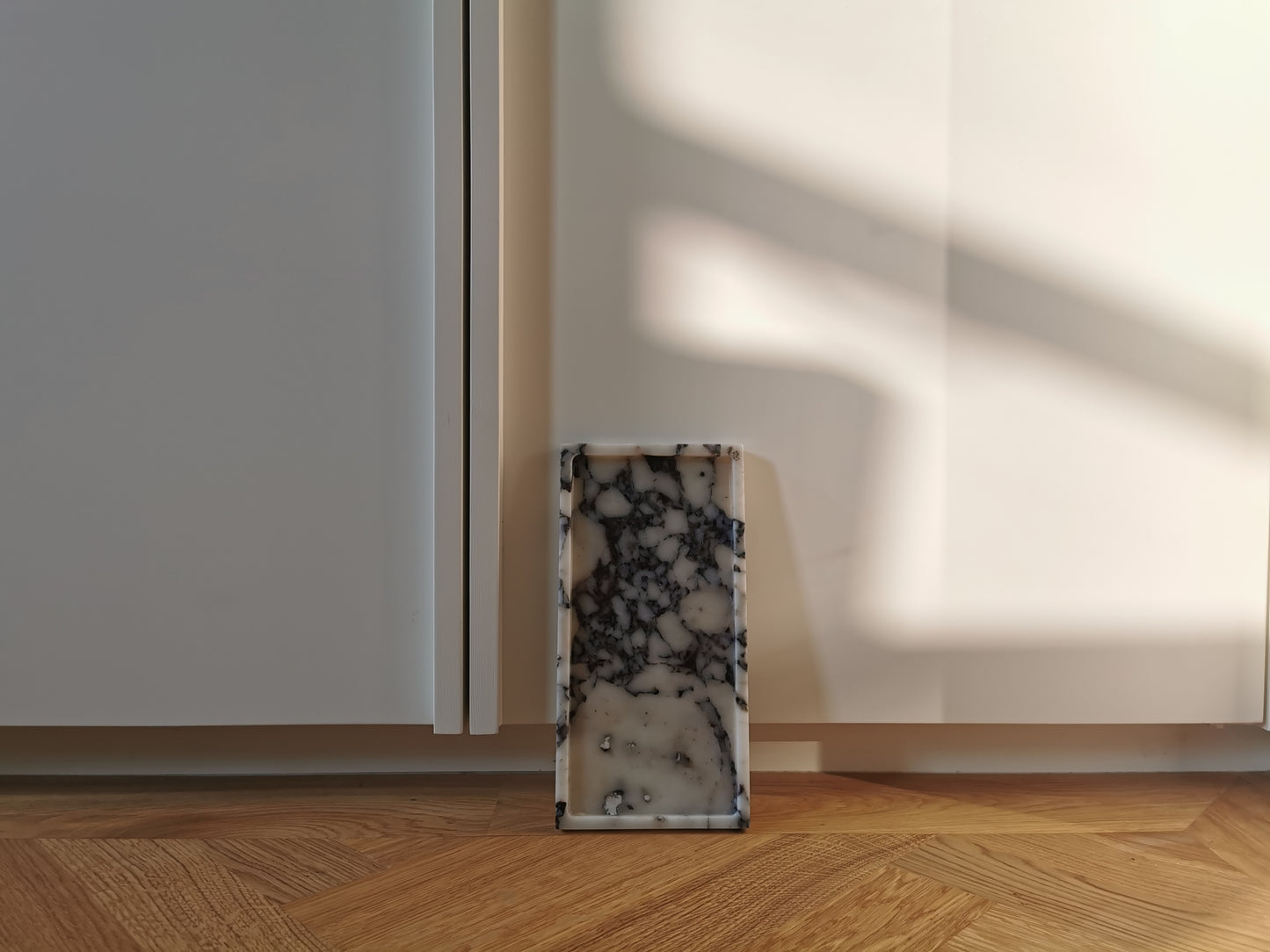 Aura Rectangular Marble Tray
