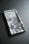 Aura Rectangular Marble Tray