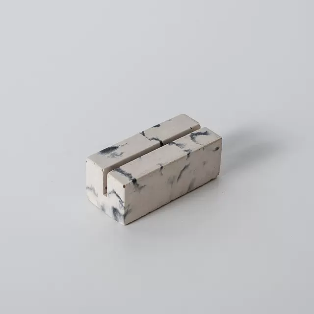 Vista Terrazzo Photo & Name Card Display Stand