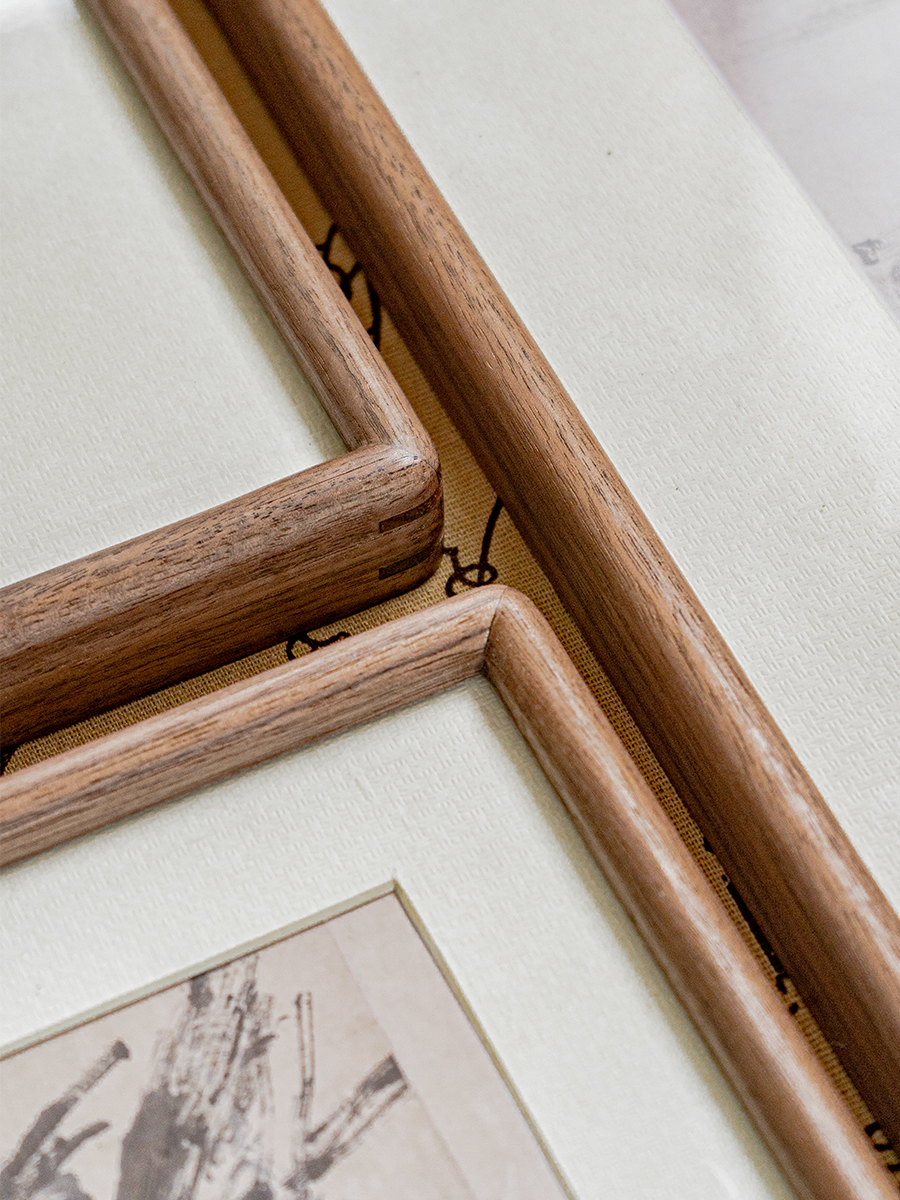 Kanso Rounded Timber Picture Frame
