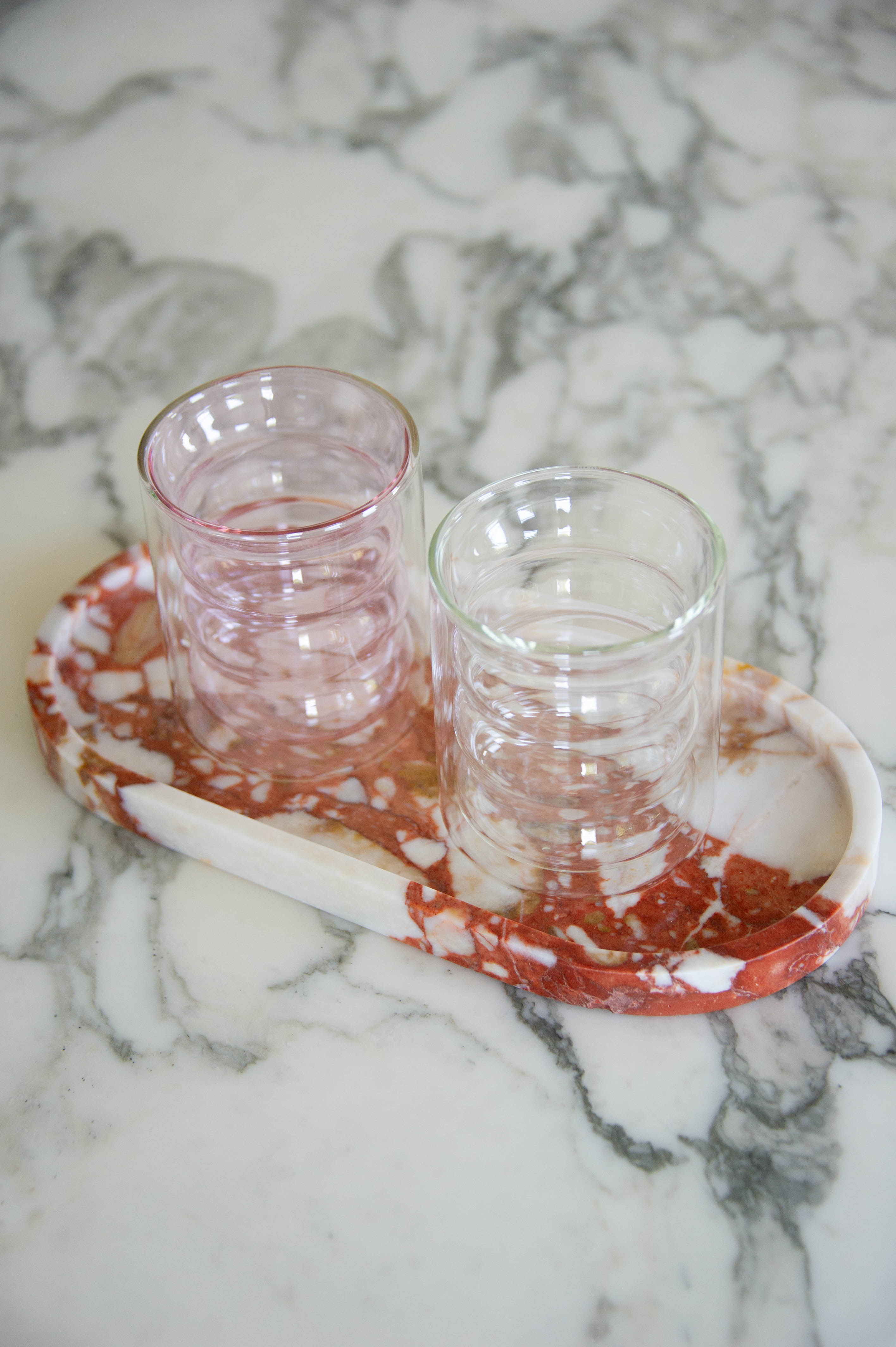 Echo Collection Swirl Glass - Double