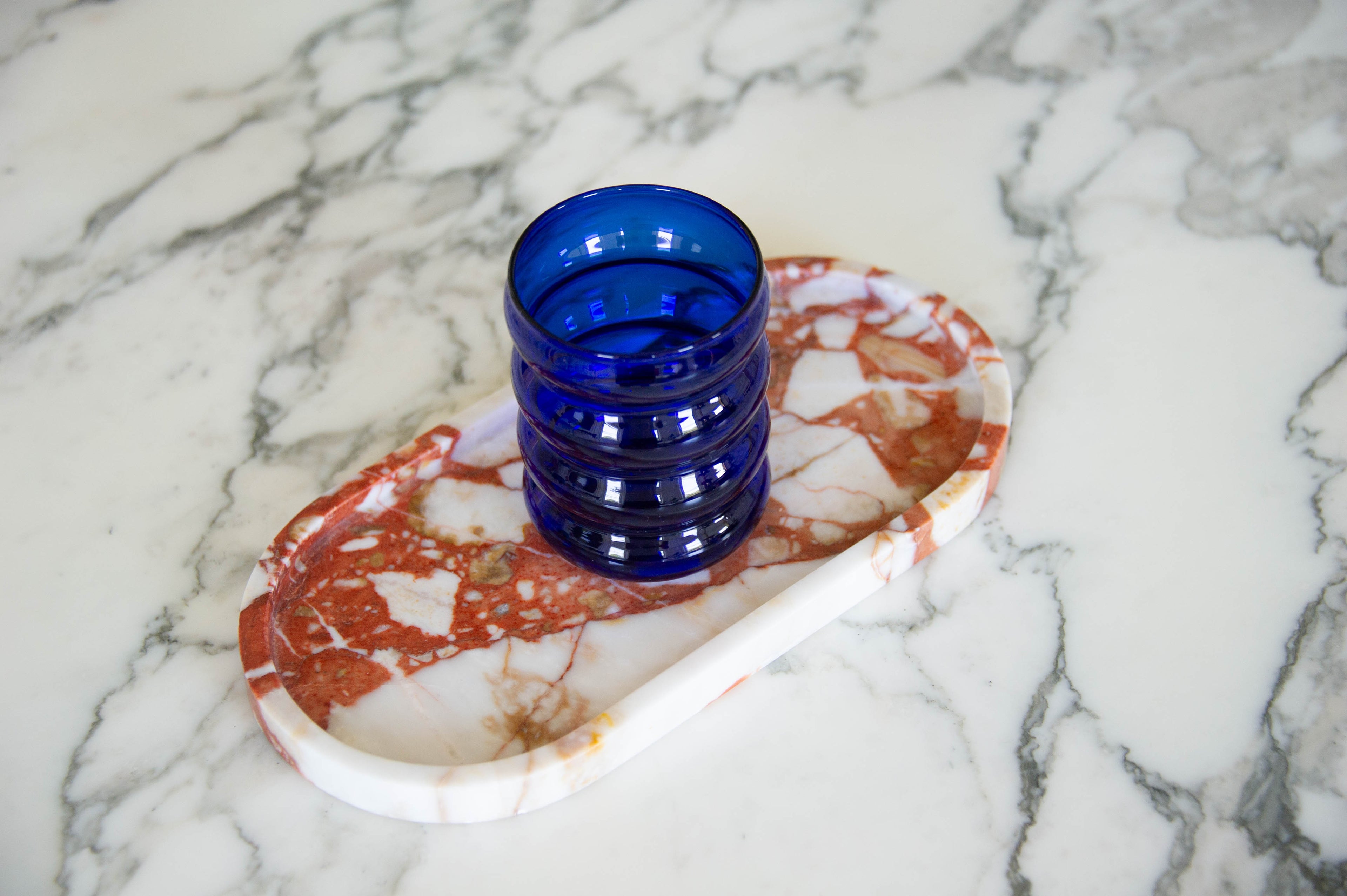 Echo Collection Swirl Glass - Single