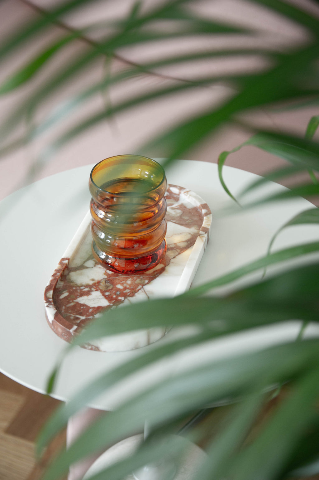 Echo Collection Swirl Glass - Single