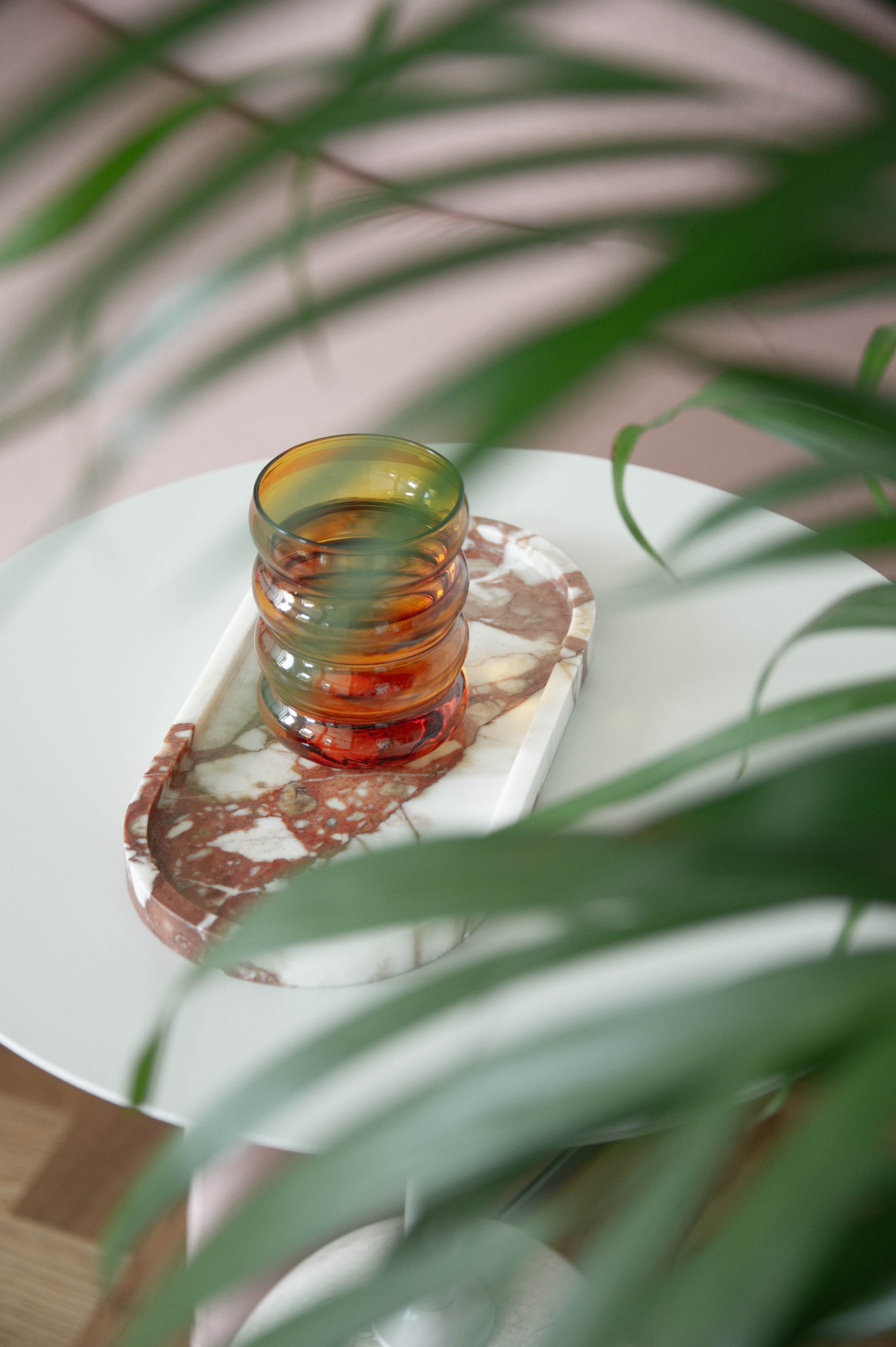 Echo Collection Swirl Glass - Single