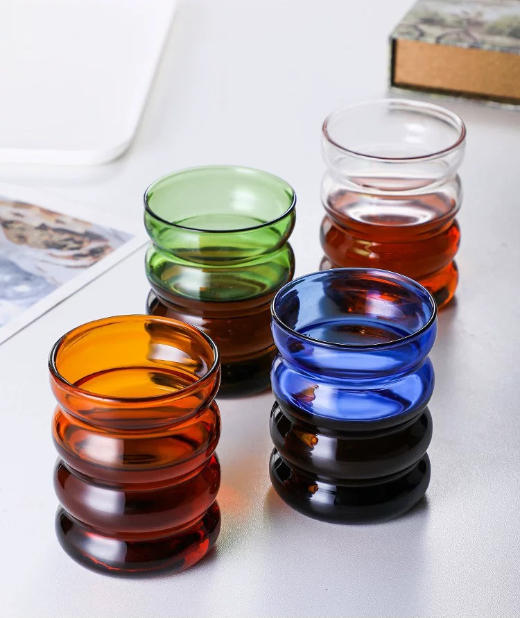 Echo Collection Swirl Glass - Single