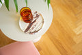 Cosmo Collection Calacatta Viola Circular Marble Tray