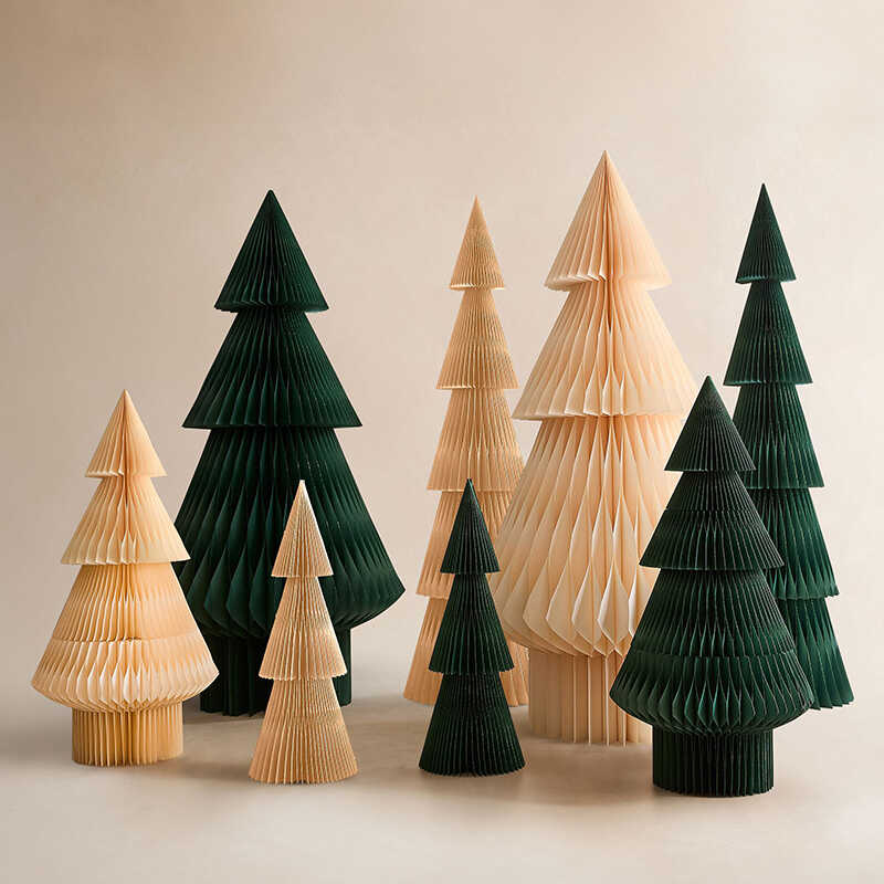 Origami Pine Christmas Tree
