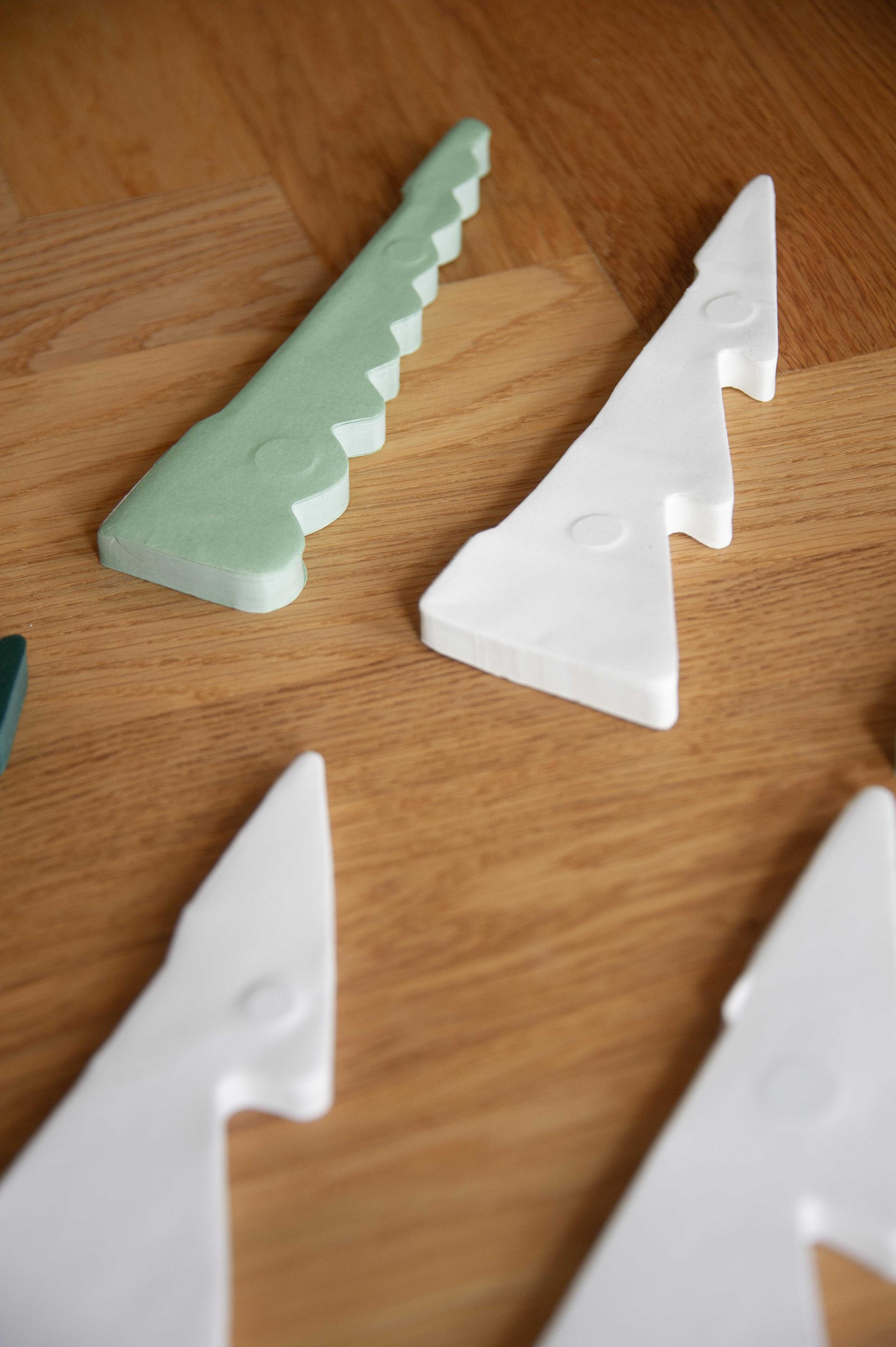 Origami Pine Forest Trees