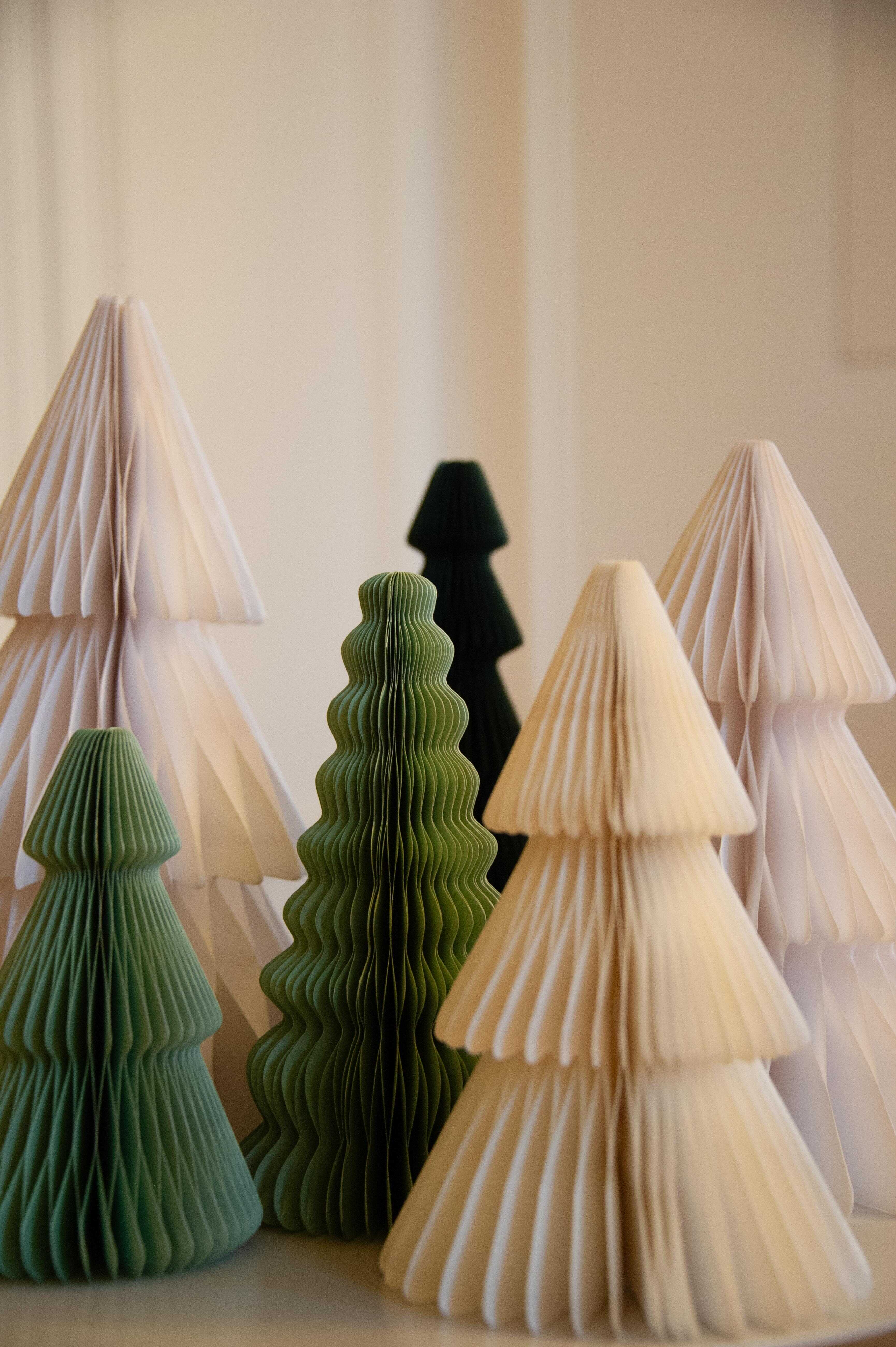 Origami Pine Forest Trees