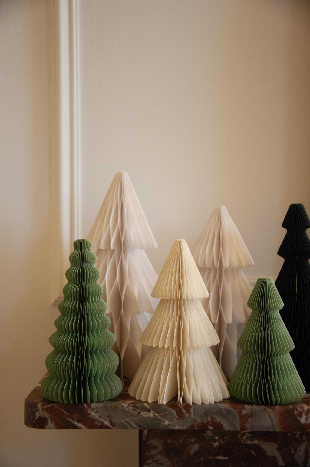 Origami Pine Forest Trees