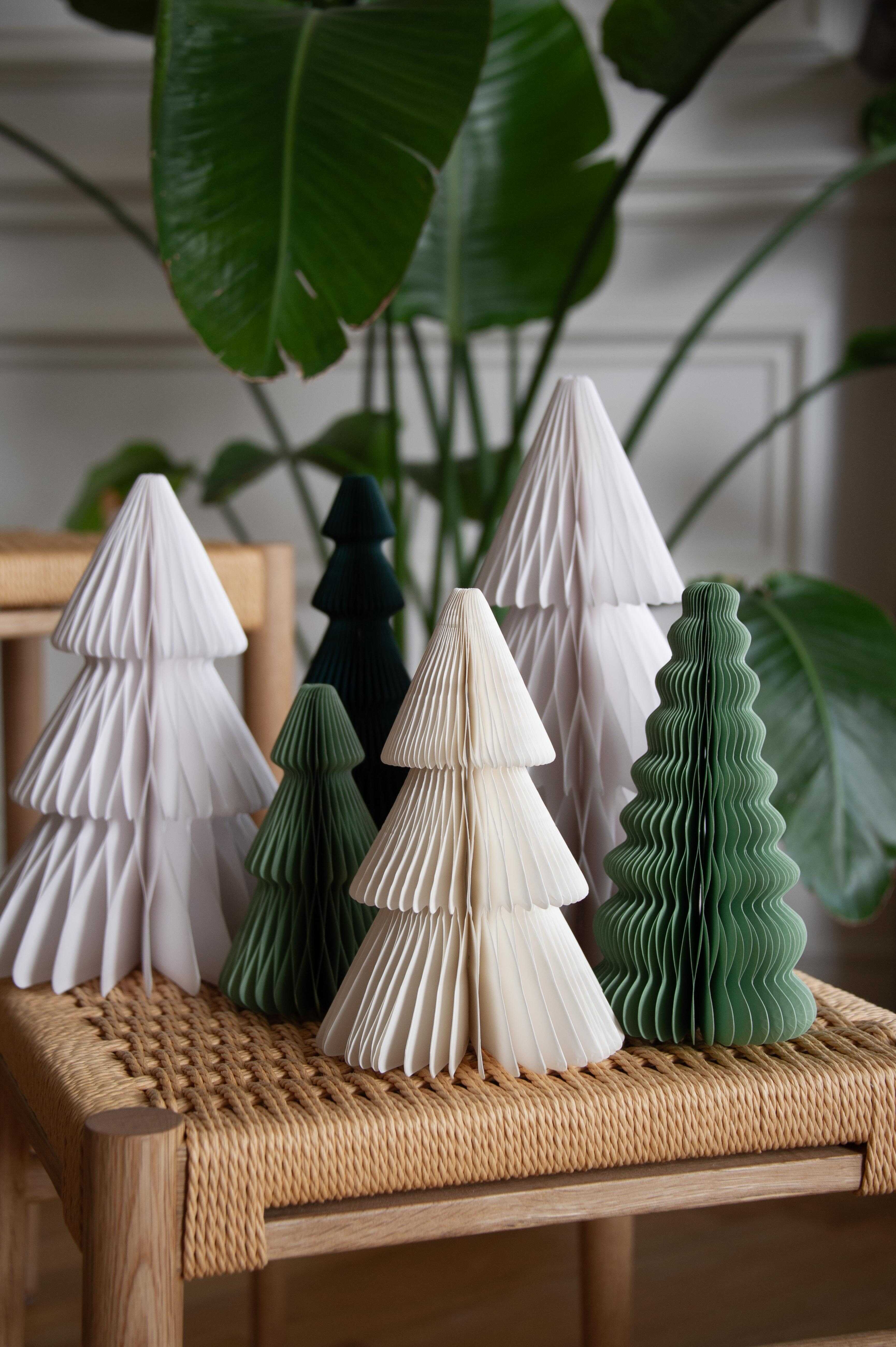 Origami Pine Forest Trees