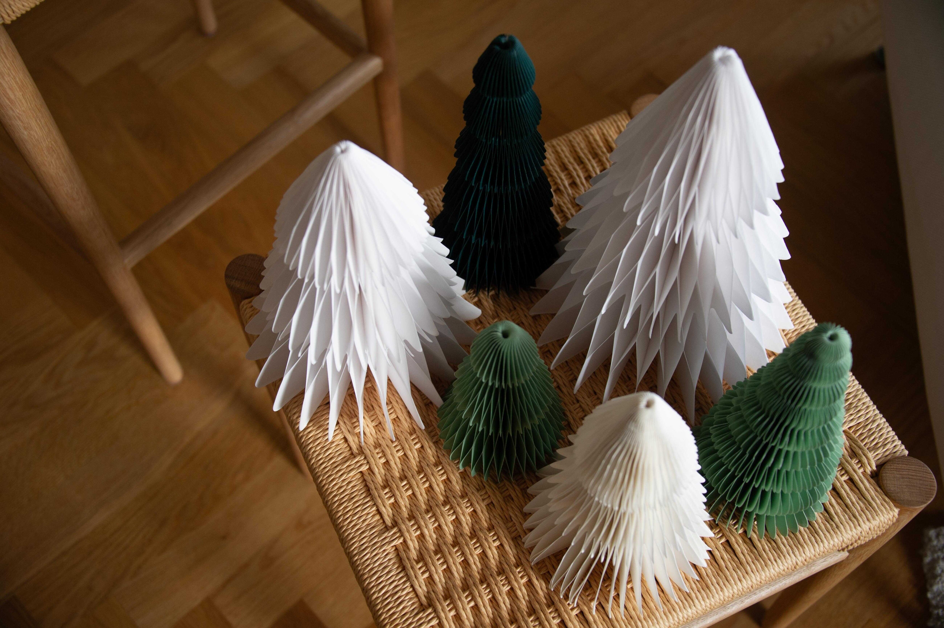 Origami Pine Forest Trees