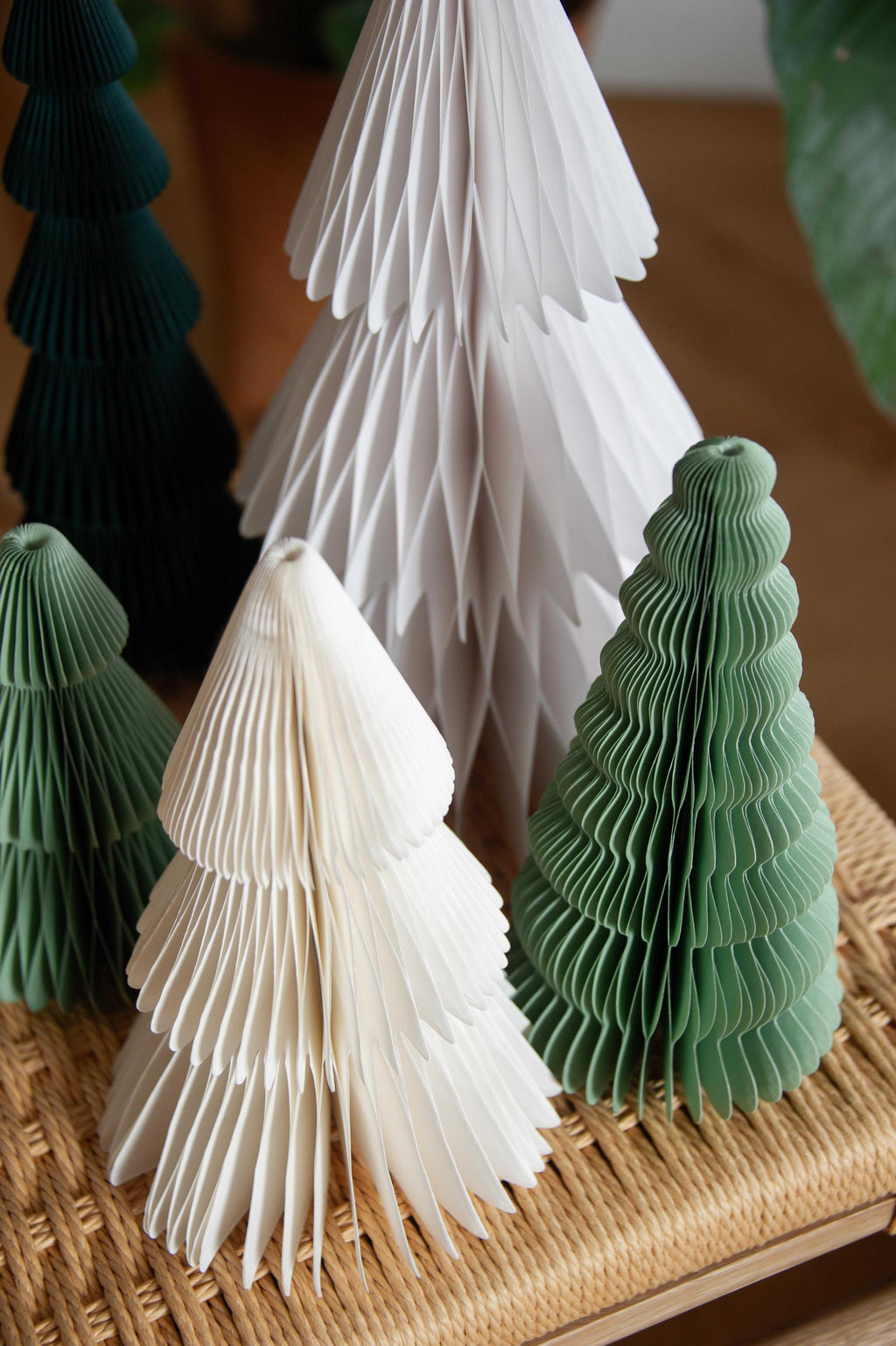 Origami Pine Forest Trees