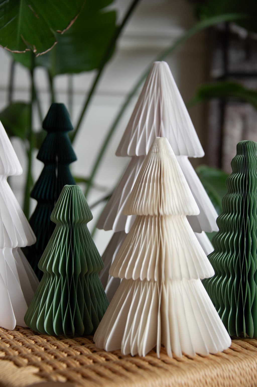 Origami Pine Forest Trees