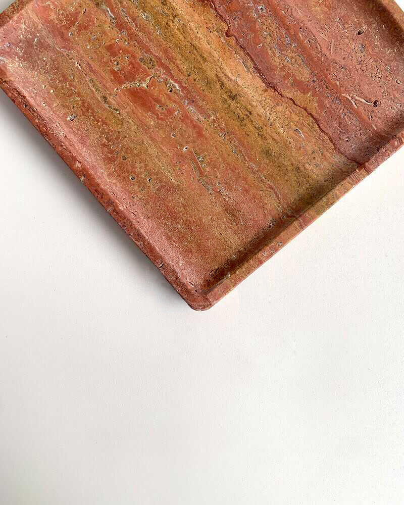 Terra Rossa Collection Square Jewellery Tray