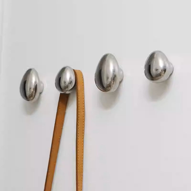 MoonDrop Silver Stone Wall hangers (Set of 2)