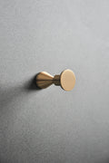 Art DECO Minimalist - Brass Wall Hanger Knob Handle (Set of 2)