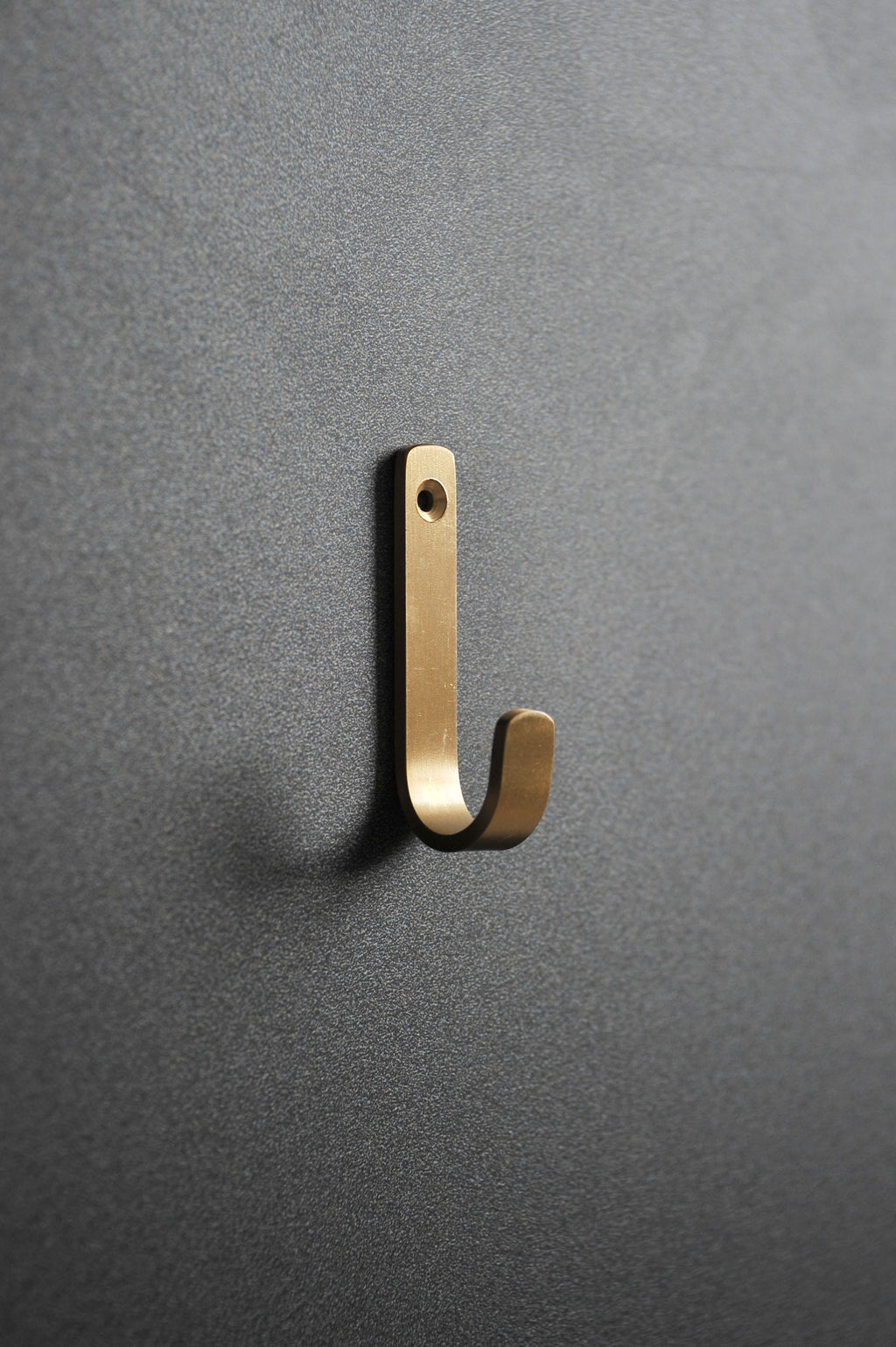 Core Minimalist - Brass Wall Hanging Hook (Set of 2)