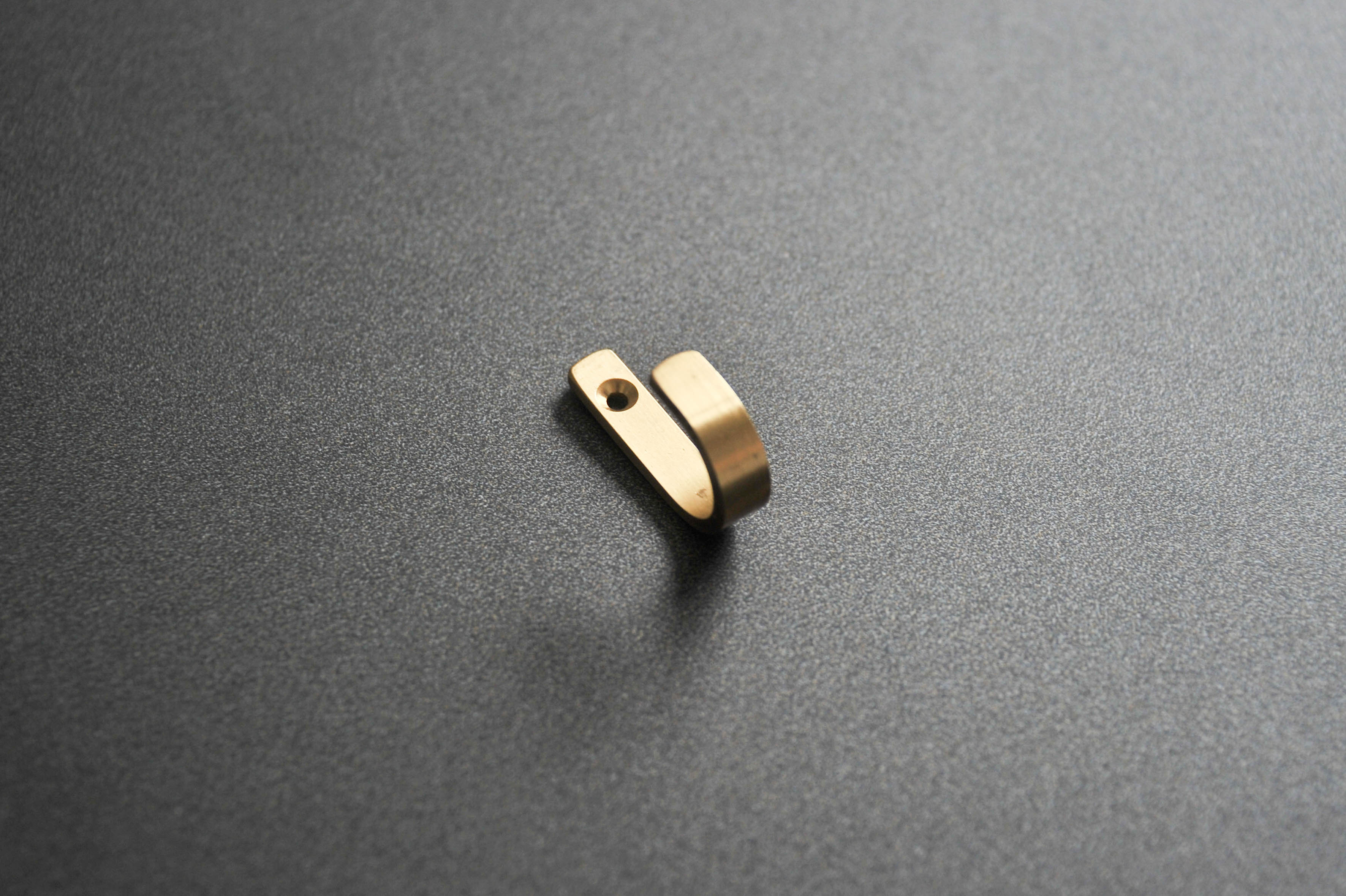 Core Minimalist - Brass Wall Hanging Hook (Set of 2)