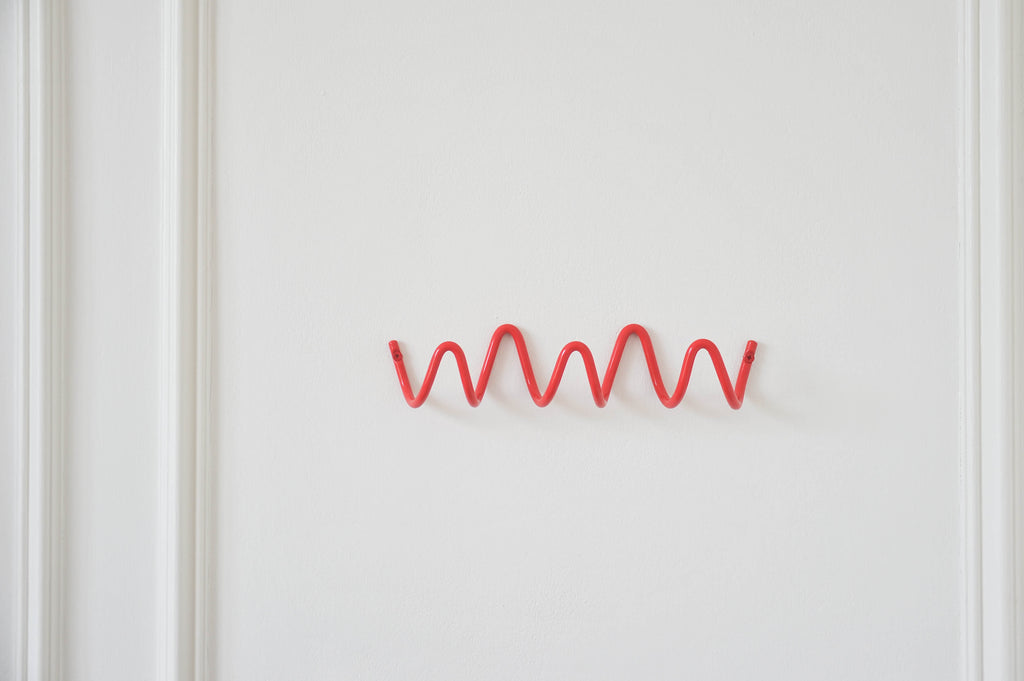 Wiggling Doodle Metal Wall Hanging