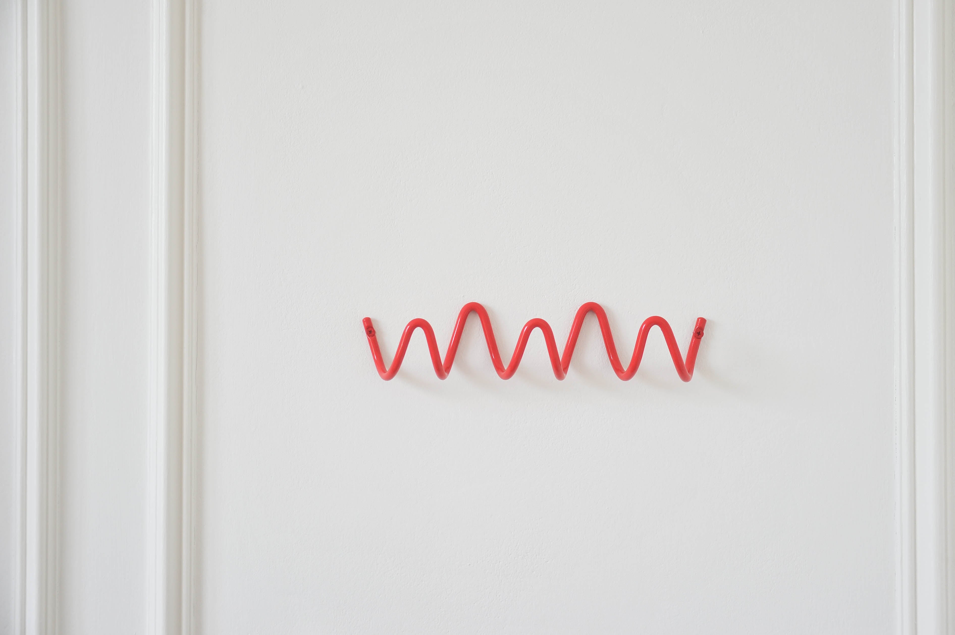 Wiggling Doodle Metal Wall Hanging