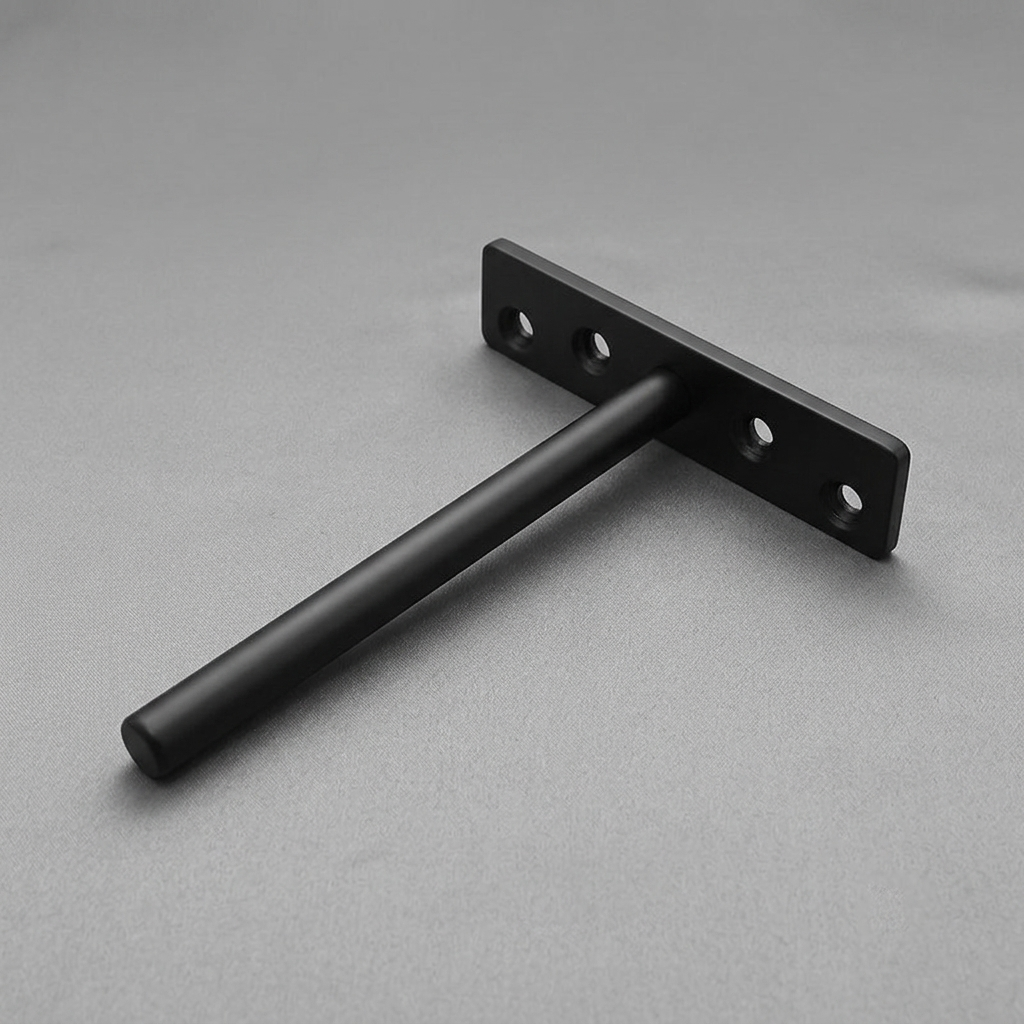 InvisiMount Heavy Duty Steel Floating Shelf Brackets - Set of 4