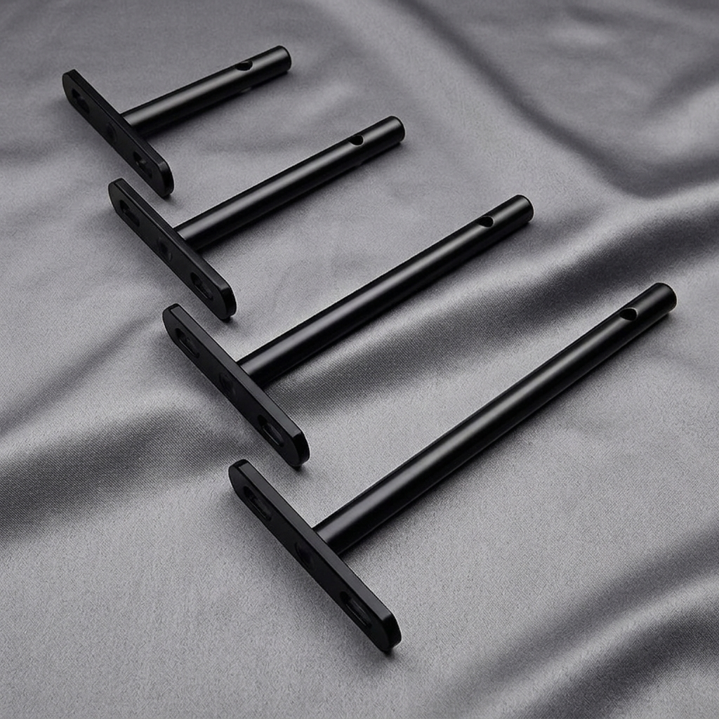 InvisiMount Heavy Duty Steel Floating Shelf Brackets - Set of 4