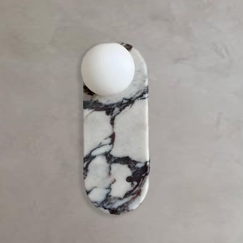 Terra Natural Marble Wall Sphere Light