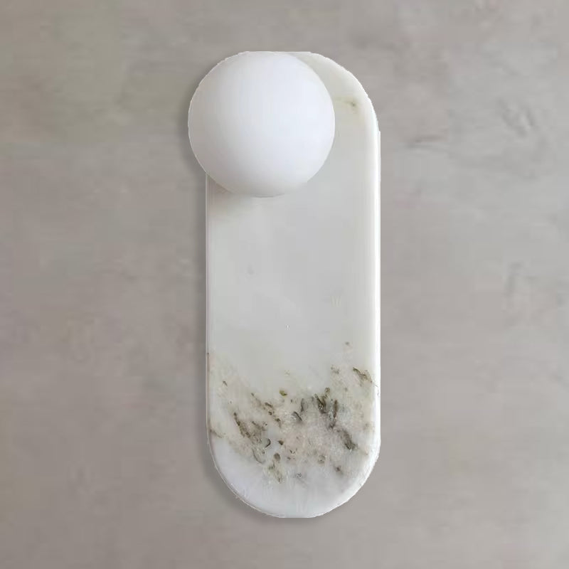 Terra Natural Marble Wall Sphere Light