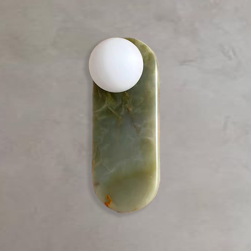 Terra Natural Marble Wall Sphere Light