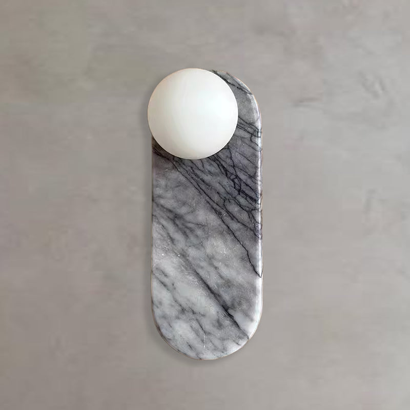 Terra Natural Marble Wall Sphere Light