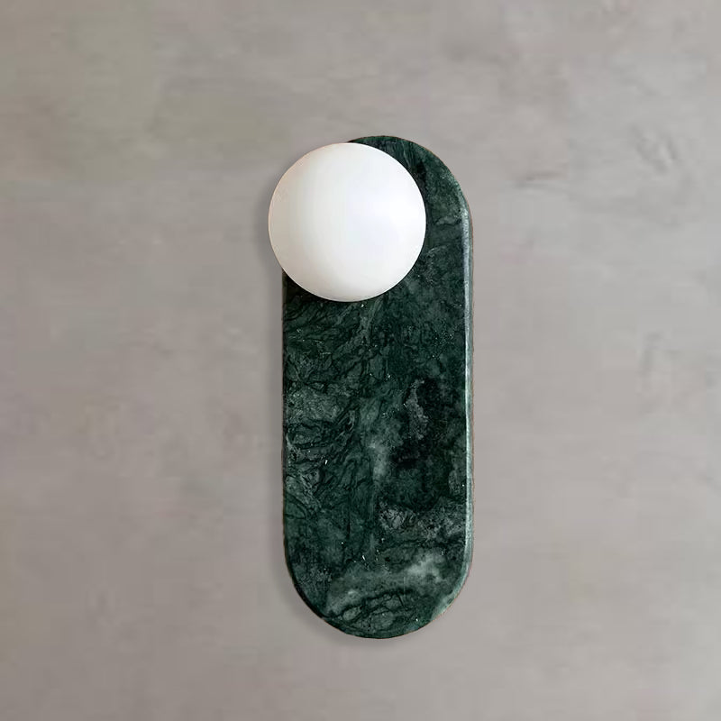 Terra Natural Marble Wall Sphere Light