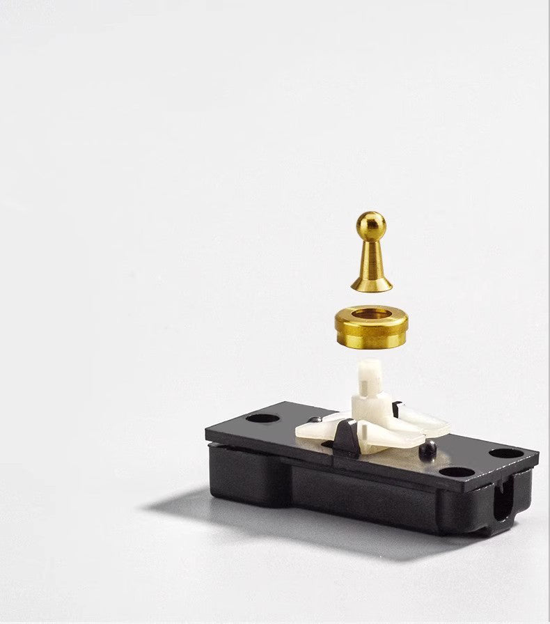 Horizon Brushed Brass Hidden Screw Switches